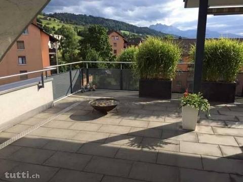 Den Sommer auf der grossen Terrasse geniessen