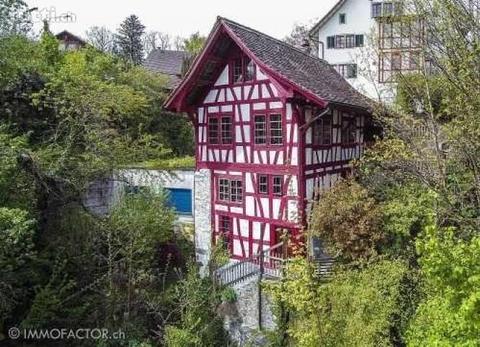 Ehemalige Mühle im Eichtäli oberhalb von Wäde