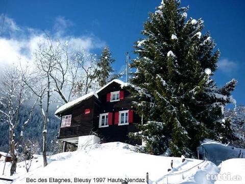 Winterferien im Wallis, Chalet frei ab 6.1.18