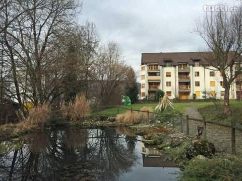 gemütliche Wohnung mit Blick ins Grüne