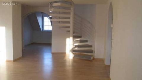 5.5 Zimmer Dachmaisonettewohnung an schöner u