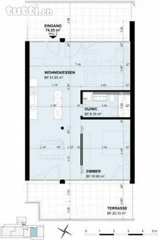 2.5-Zimmer Neubauwohnungen mit Dachterrasse